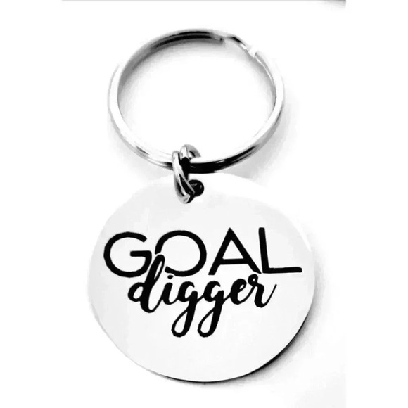 Goal digger Funny Keychain - Picture 1 of 1